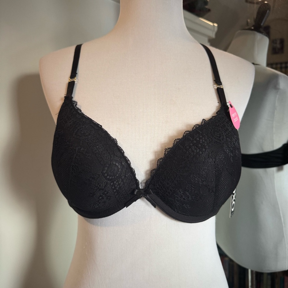 XOXO 36C Black Push Up Bra
